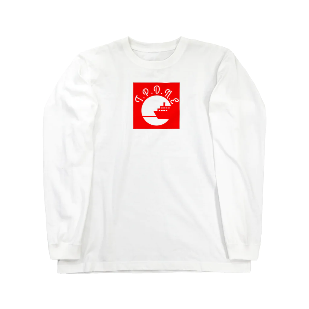 THE PARTY DOES NOT ENDの船logo Long Sleeve T-Shirt