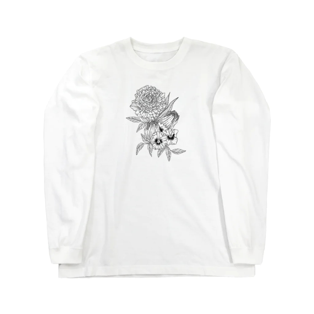 87の花 ロングスリーブTシャツ