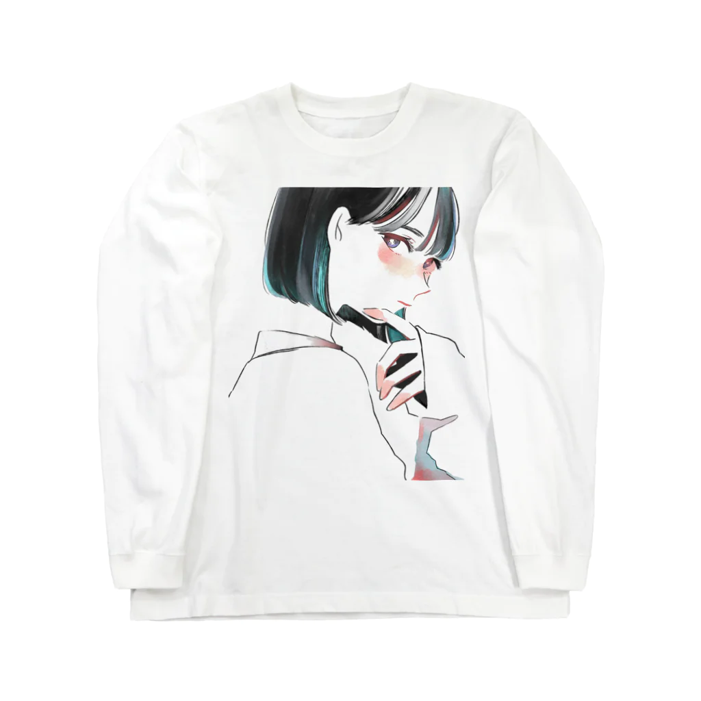 リチャード君のボブ Long Sleeve T-Shirt