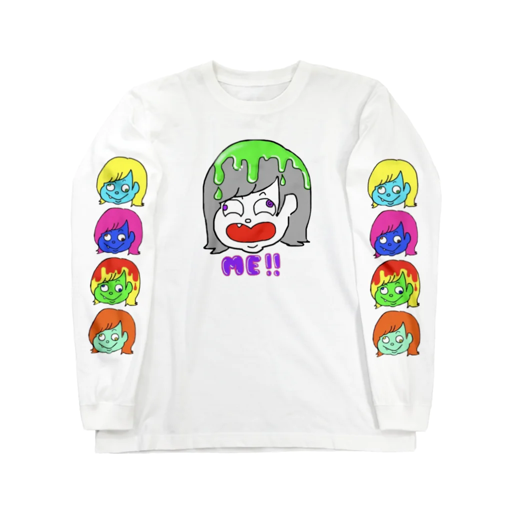 わーるどおぶりっちゅの【Tしゃつ】ラリっちゅあぱれる Long Sleeve T-Shirt