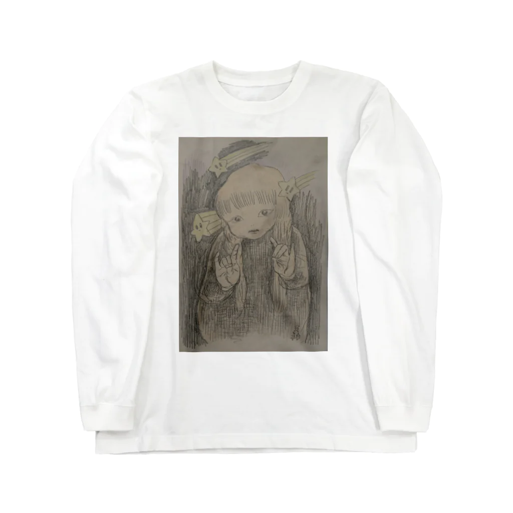 てんじん閲覧注意のきつねきつね Long Sleeve T-Shirt