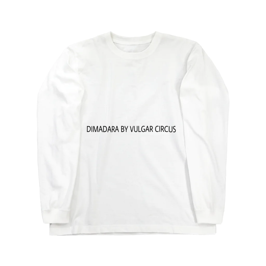 DIMADARA BY VULGAR CIRCUSのBLACK LOGO/DB_02 ロングスリーブTシャツ