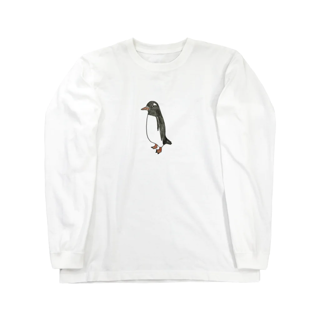 simpleのジェンツーペンギン ロングスリーブTシャツ