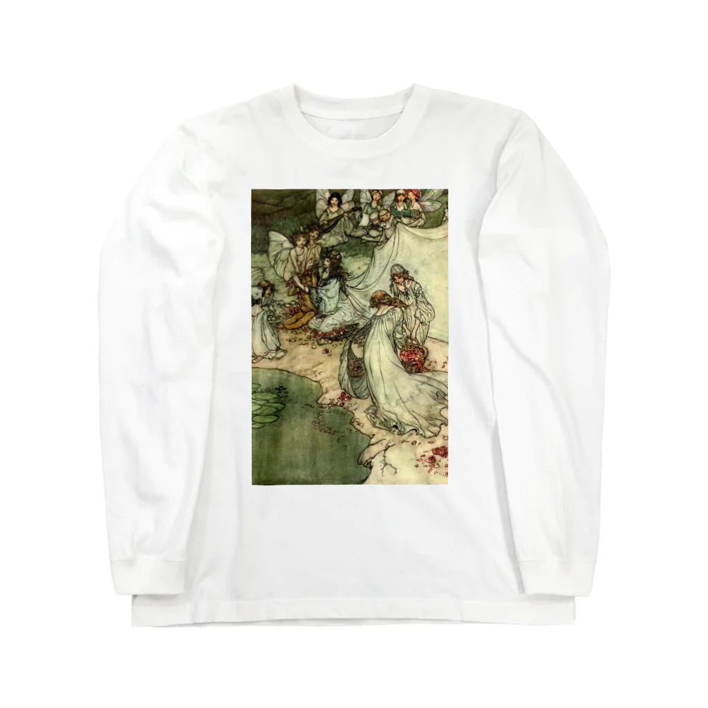 lilli-starling　dépayséeのVintage Fairies Long Sleeve T-Shirt