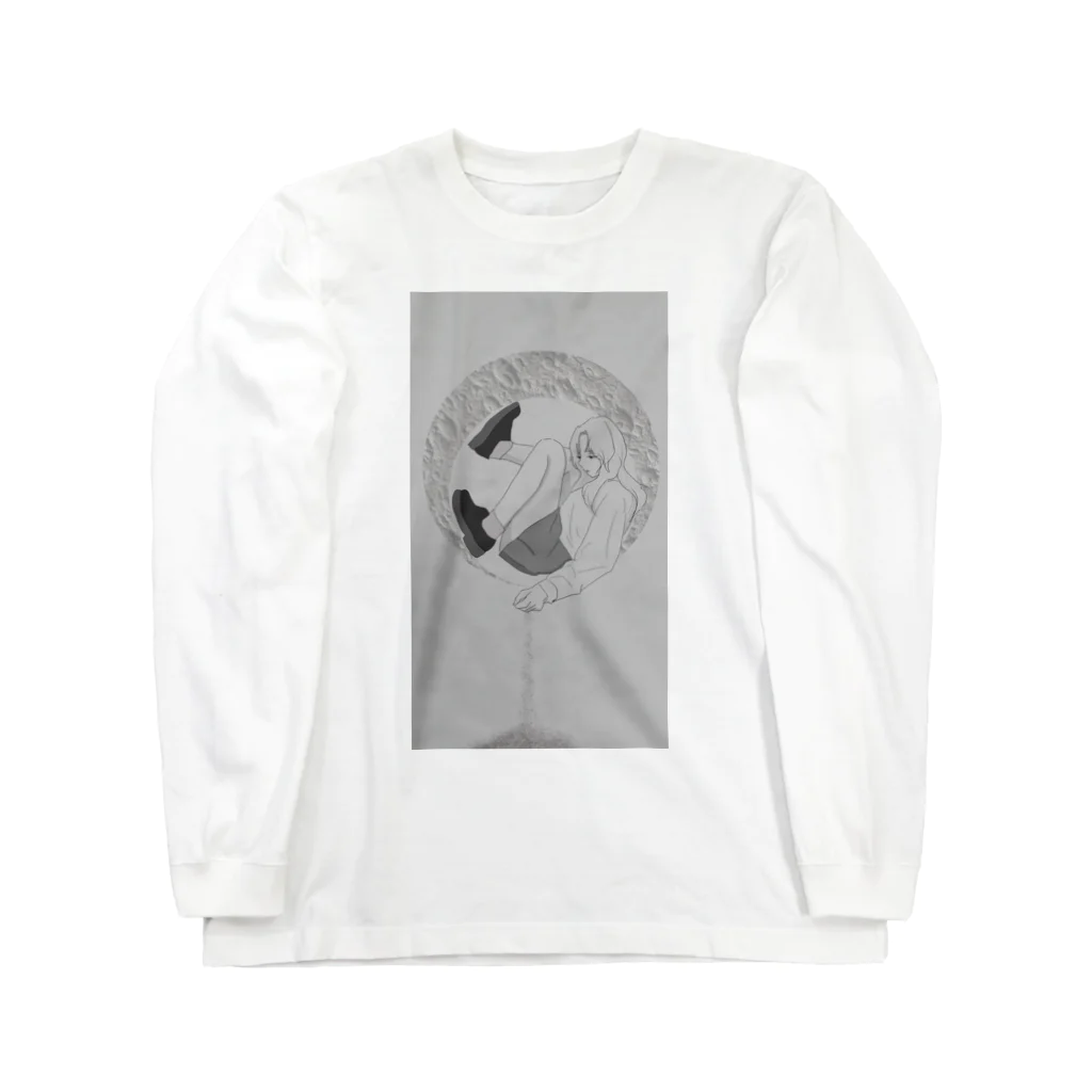 エモグッズの月の砂 Long Sleeve T-Shirt