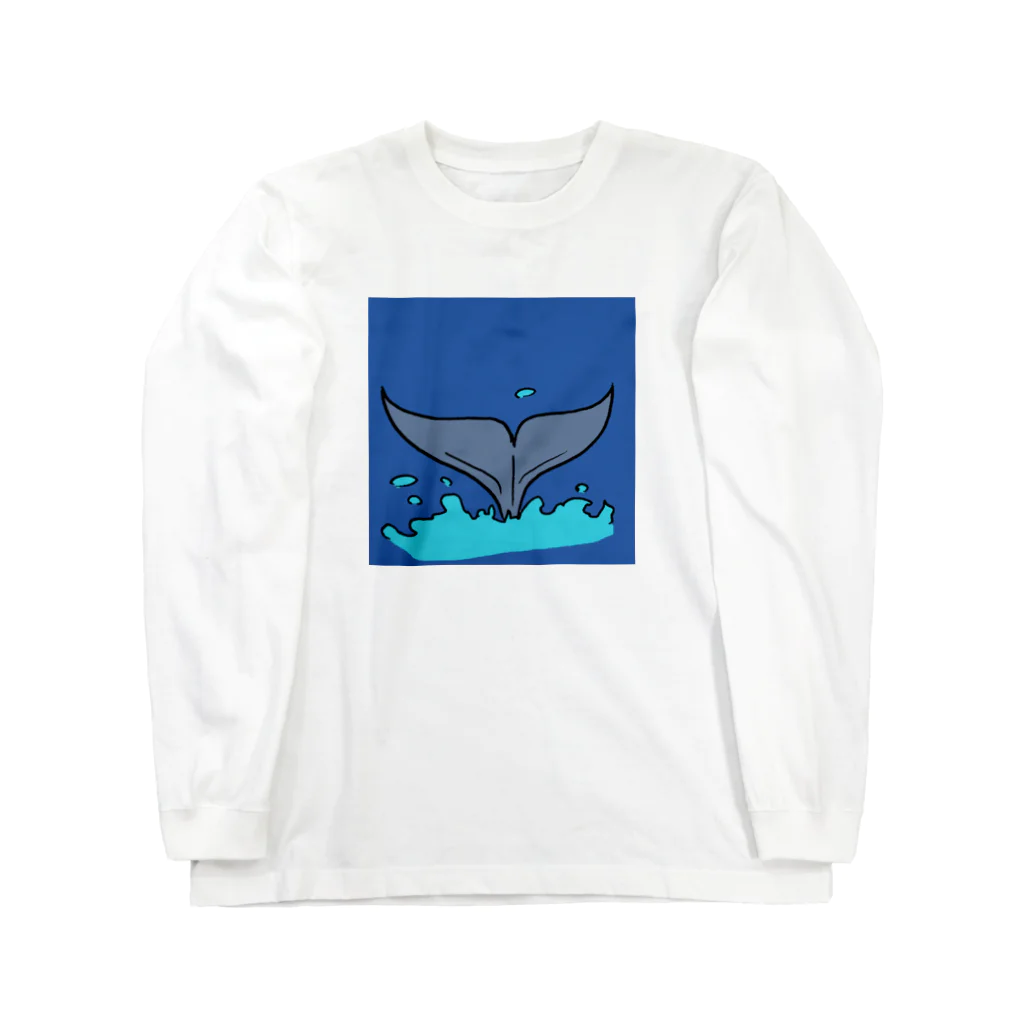 ショップ koのクジラがホエール ロングスリーブTシャツ