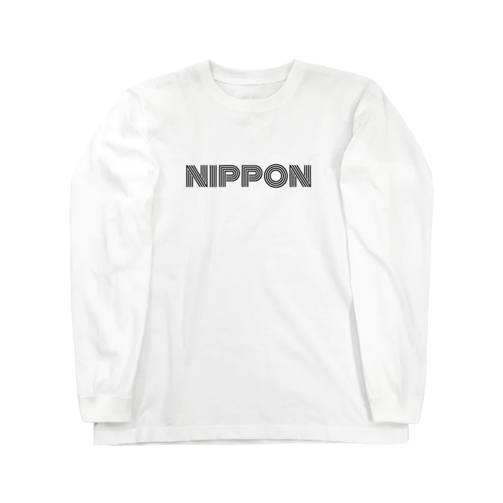 わくせいたろうまんのNIPPON ロングスリーブTシャツ