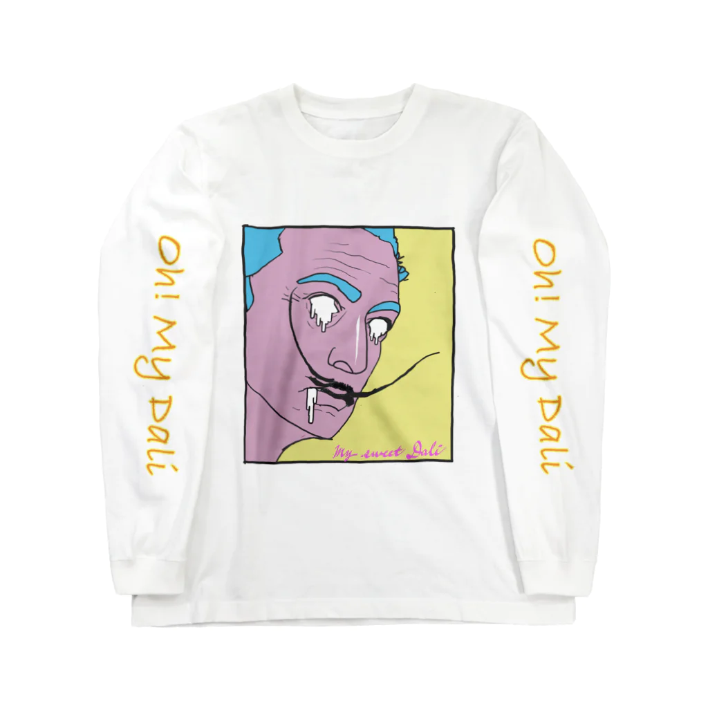 Dailer_The_creatorのOh! My Dali ダリ ロングスリーブTシャツ