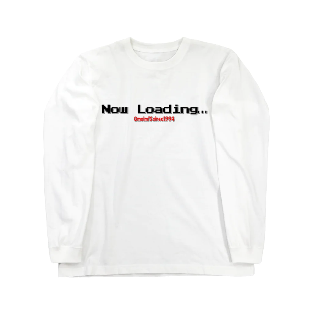 トイプードルのお爺さんのOmoimi'S NOW Loading ロングスリーブTシャツ