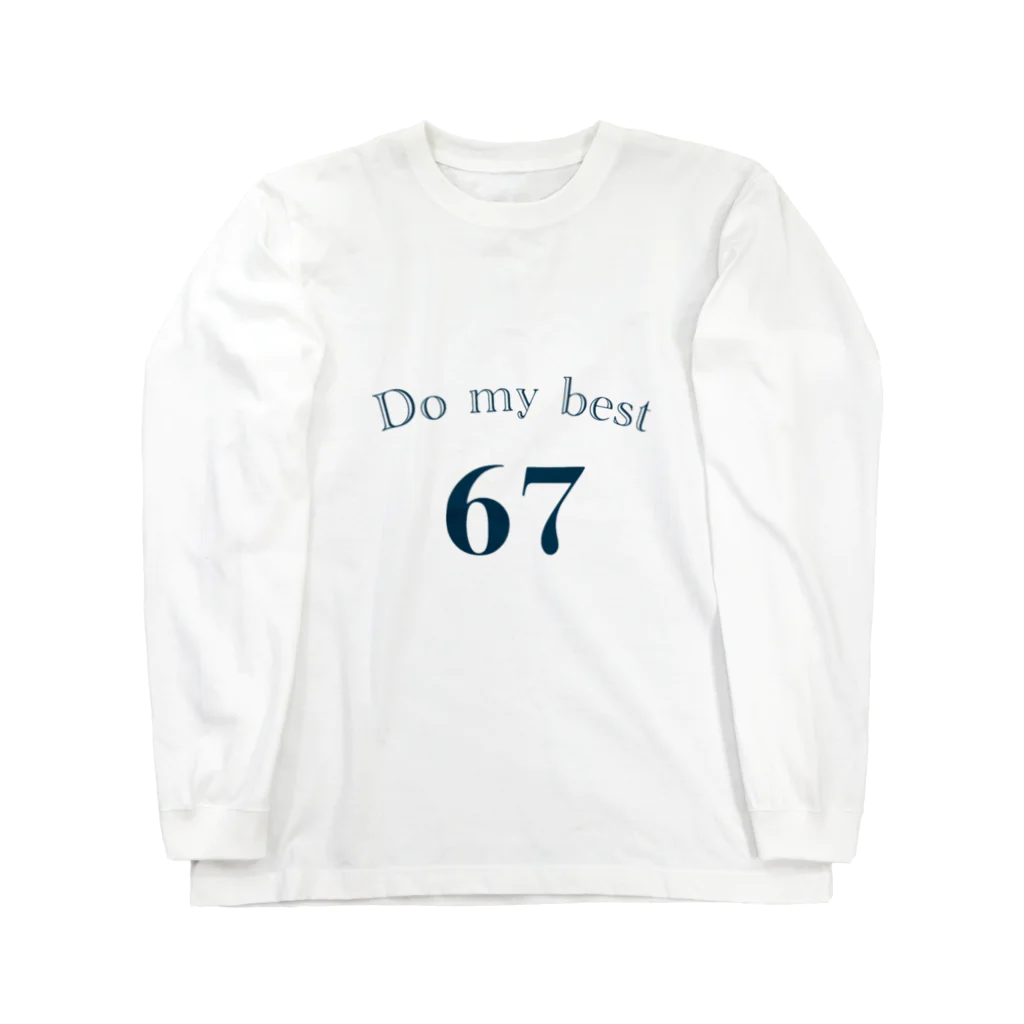 笹丸！のDo my best  ロングスリーブTシャツ