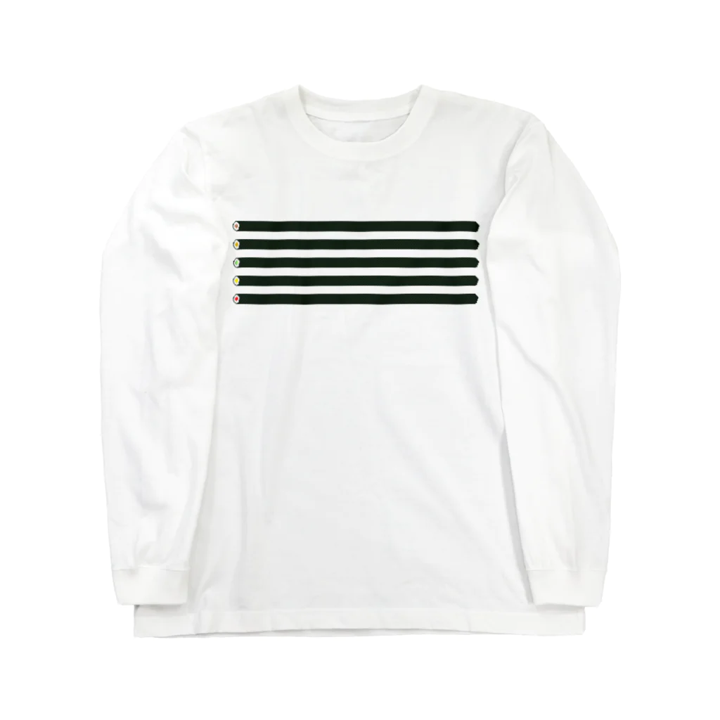 蛇口〆太のお店のお寿司・巻物 Long Sleeve T-Shirt