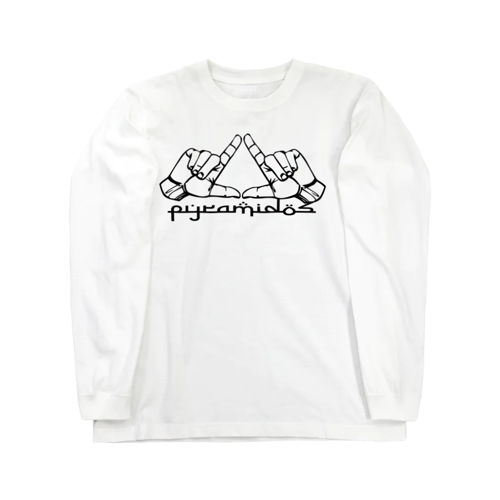 Pyramidos(ピラミッドス)のピラミッドスグッズ ロングスリーブTシャツ