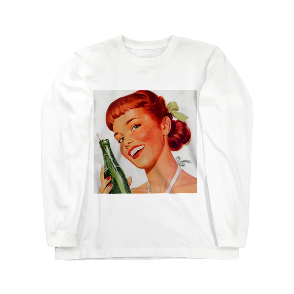 lilli-starling　dépayséeのSoda Pop ビンテージ Long Sleeve T-Shirt