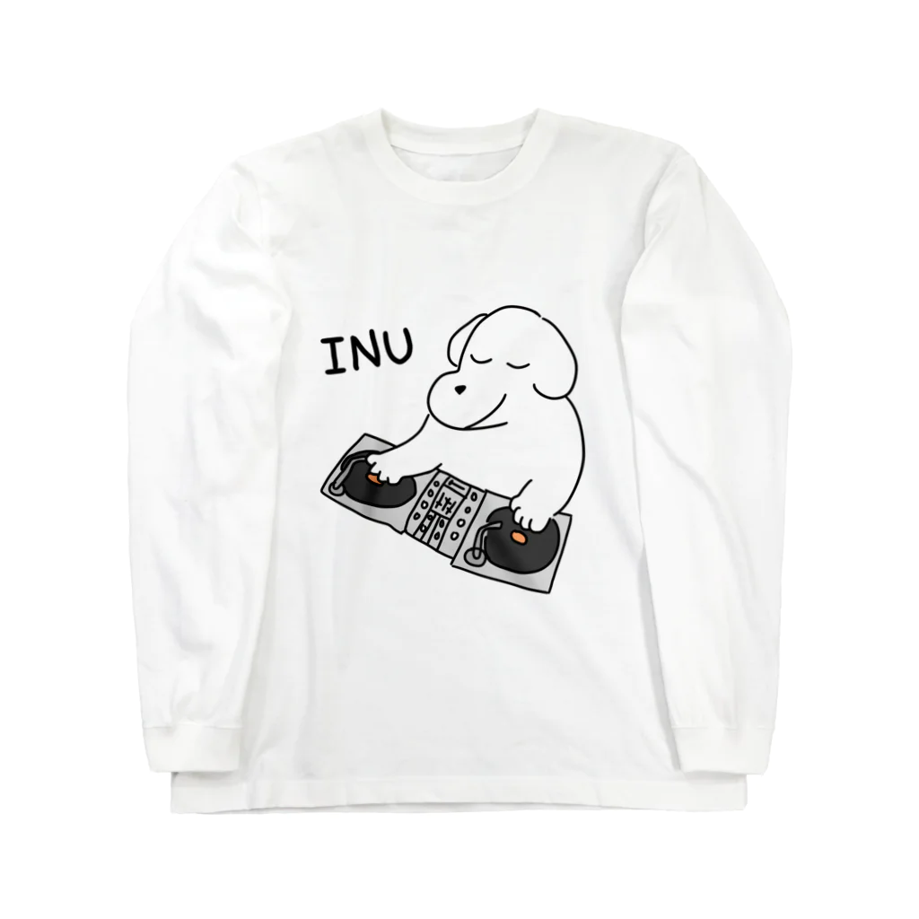 ヒロヒロムのDJ INU ロングスリーブTシャツ