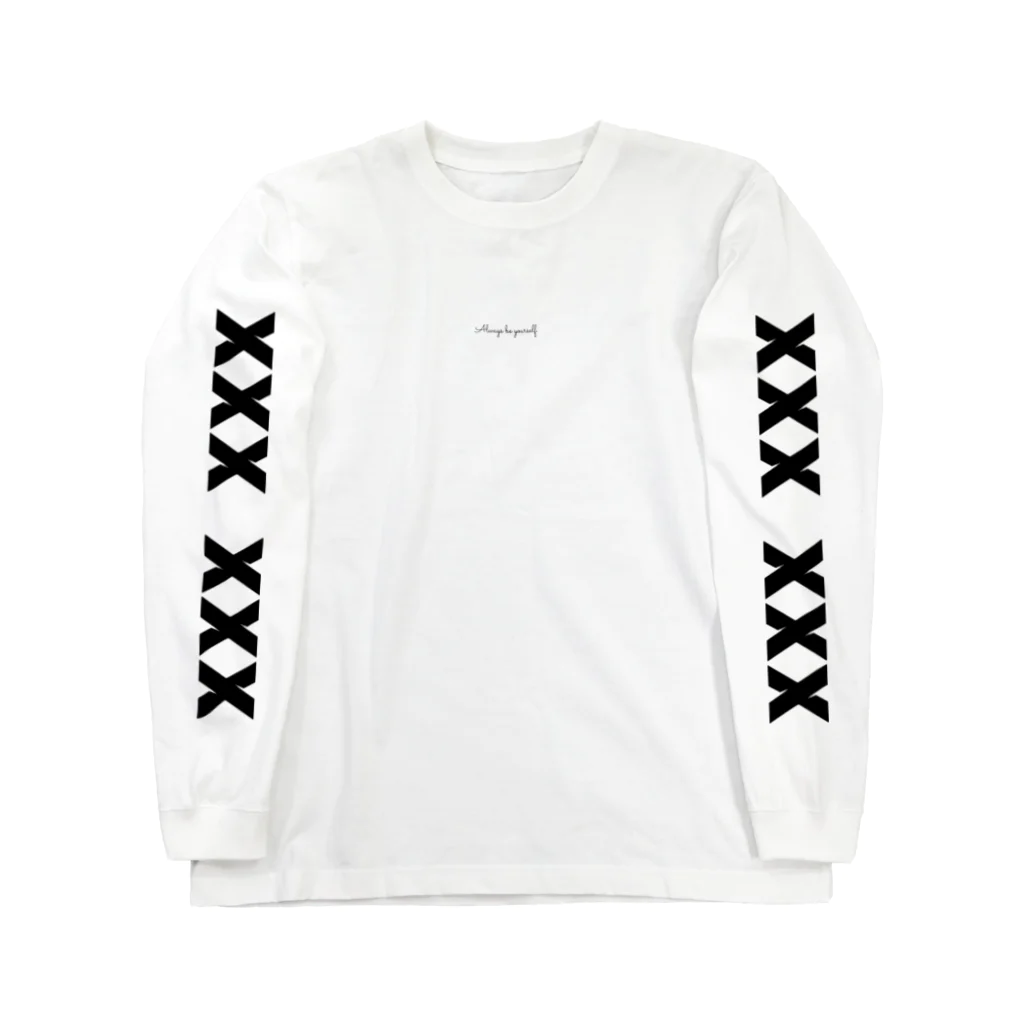 Abs_のAlways be yourself Long Sleeve T-Shirt