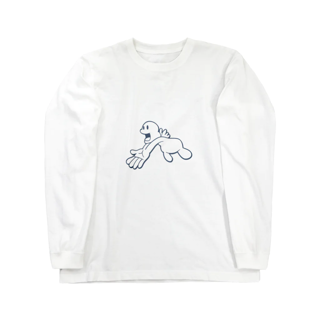 studio sugarsevenのなんでもギブくん Long Sleeve T-Shirt