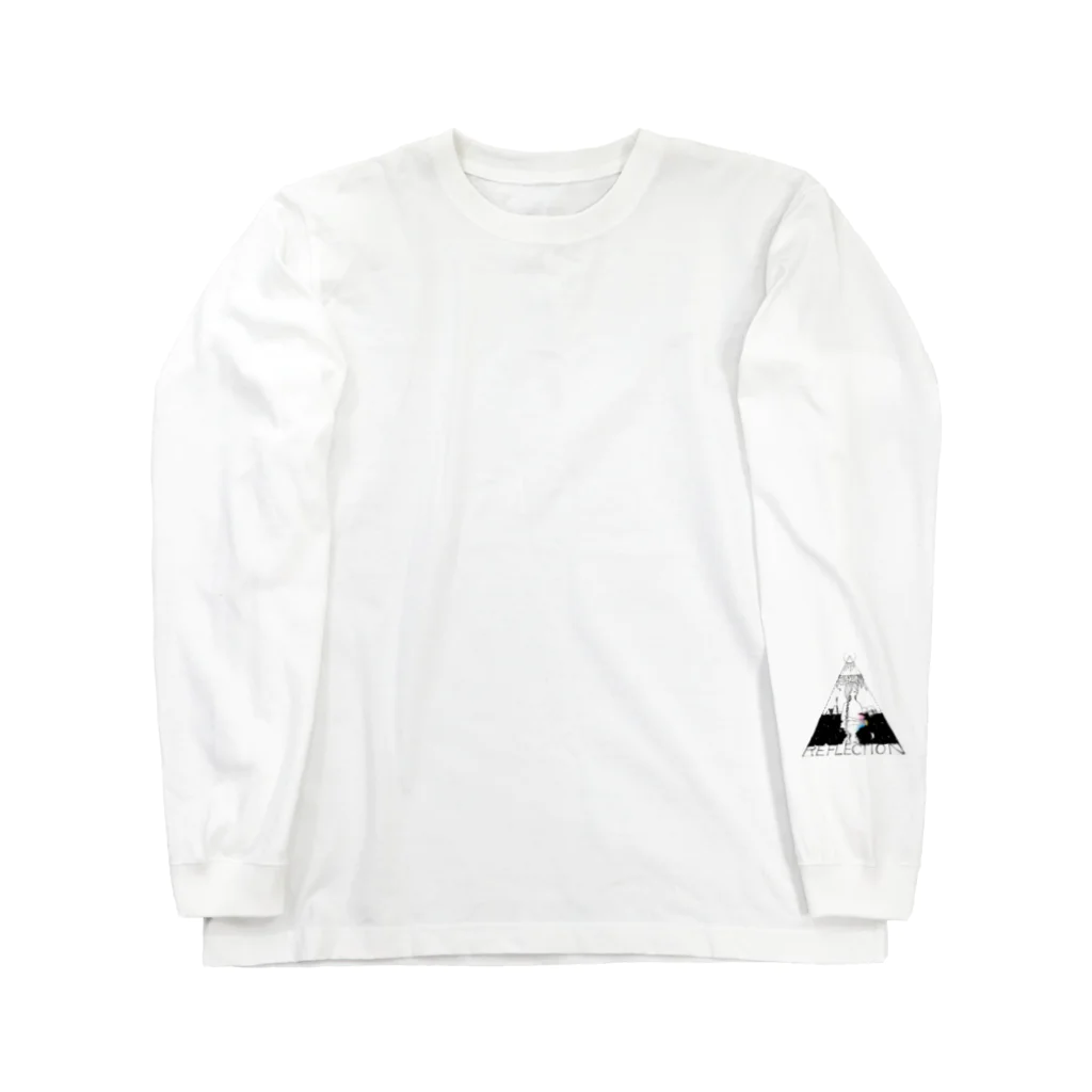 mmmのリフレクション Long Sleeve T-Shirt