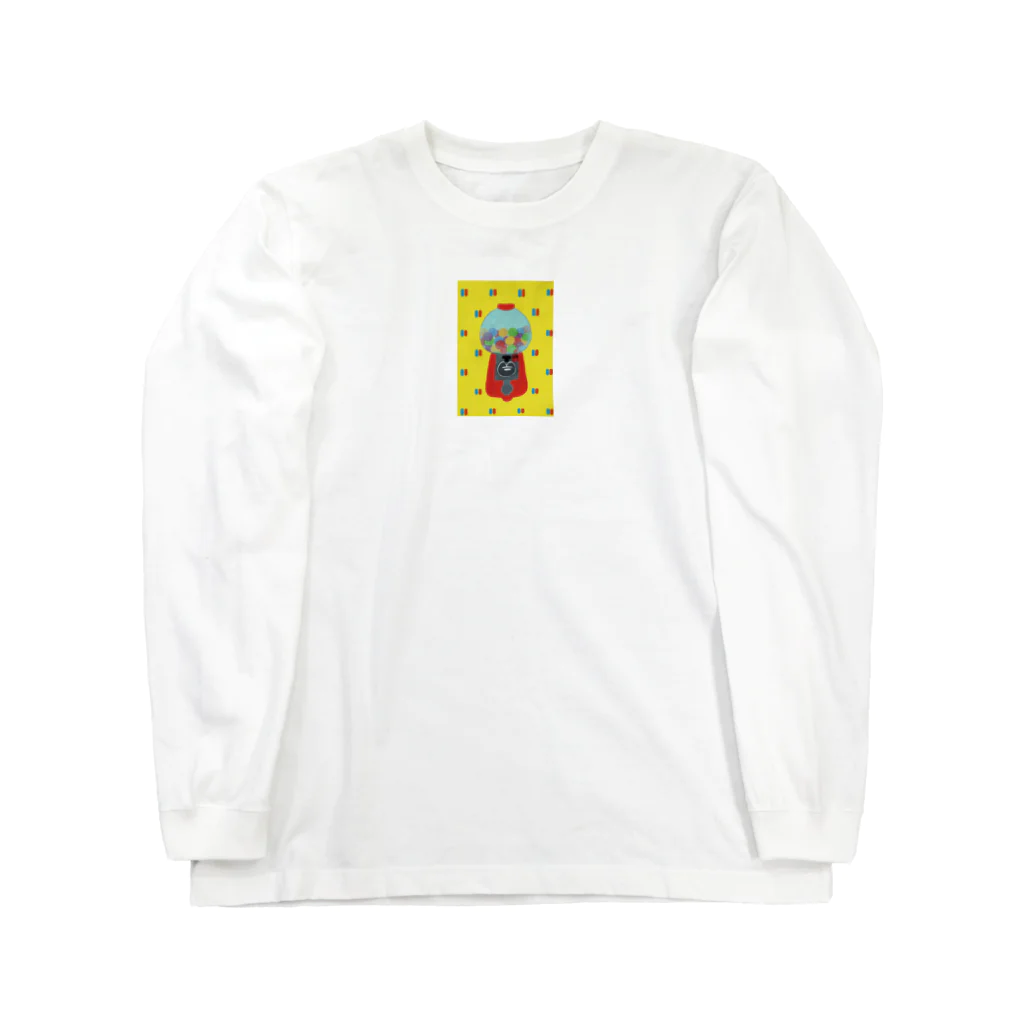 オイカワのショップのガムマシーン レトロシリーズ Long Sleeve T-Shirt