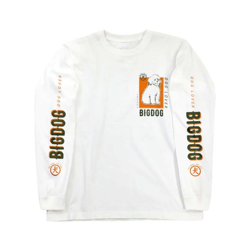 SATONOEのBIG DOG ロングスリーブTシャツ