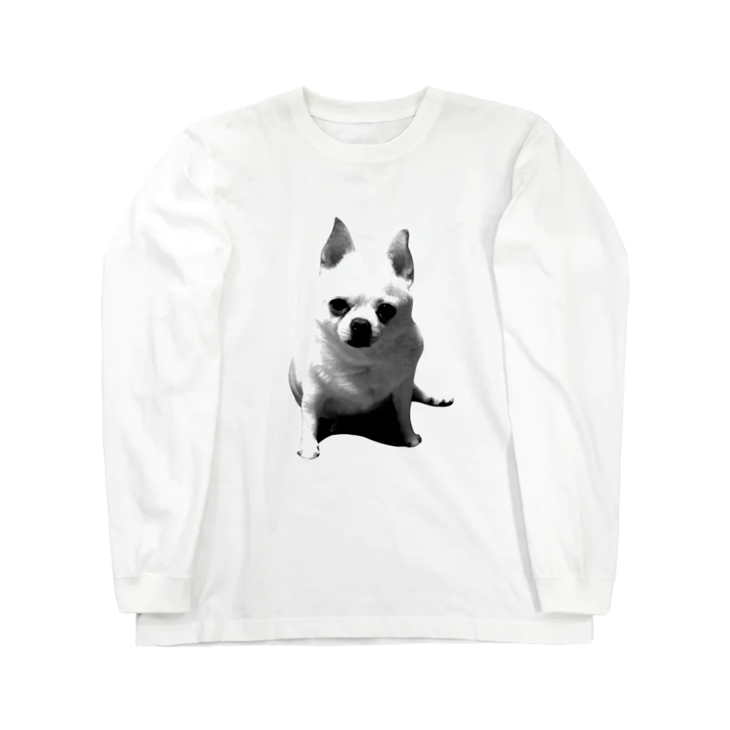デブ犬画像ショップのThe Fat Dog 1 Long Sleeve T-Shirt