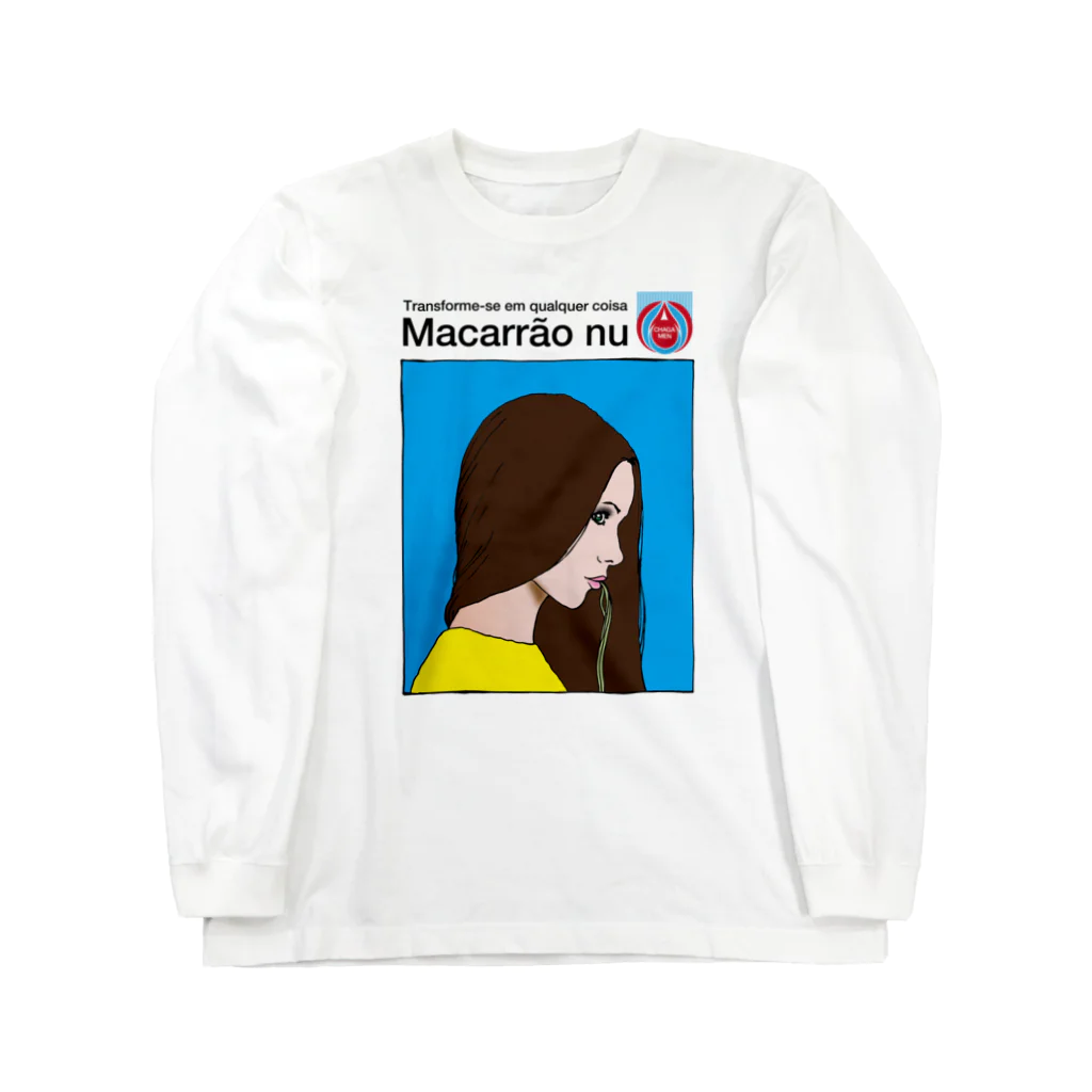 泥亀仙人のELASTIC GIRL Long Sleeve T-Shirt