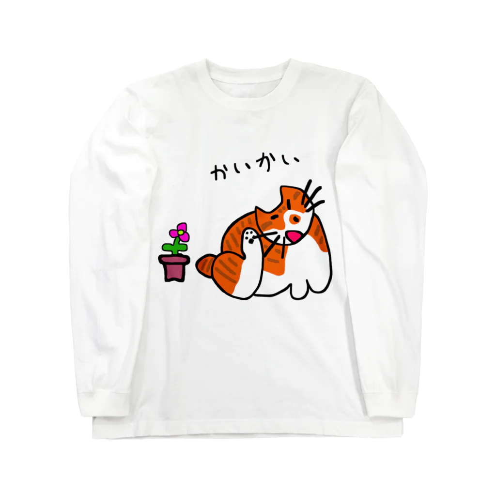 KILL　TIMEのはちみつねこ ロングスリーブTシャツ