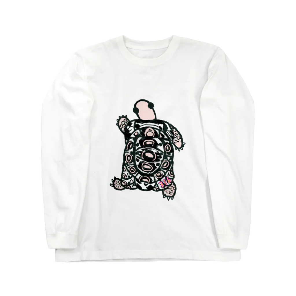 316(MIHIRO)のパブコックーヒョウモンちゃん Long Sleeve T-Shirt