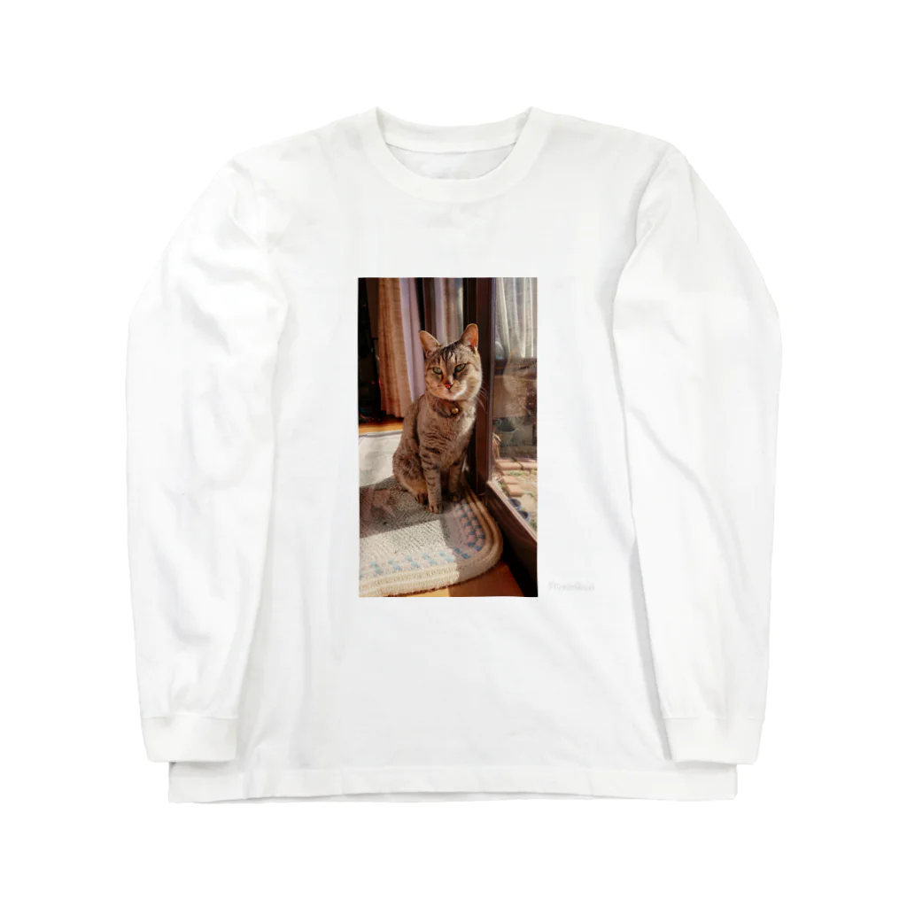 キジトラ猫ミミのミミ Long Sleeve T-Shirt