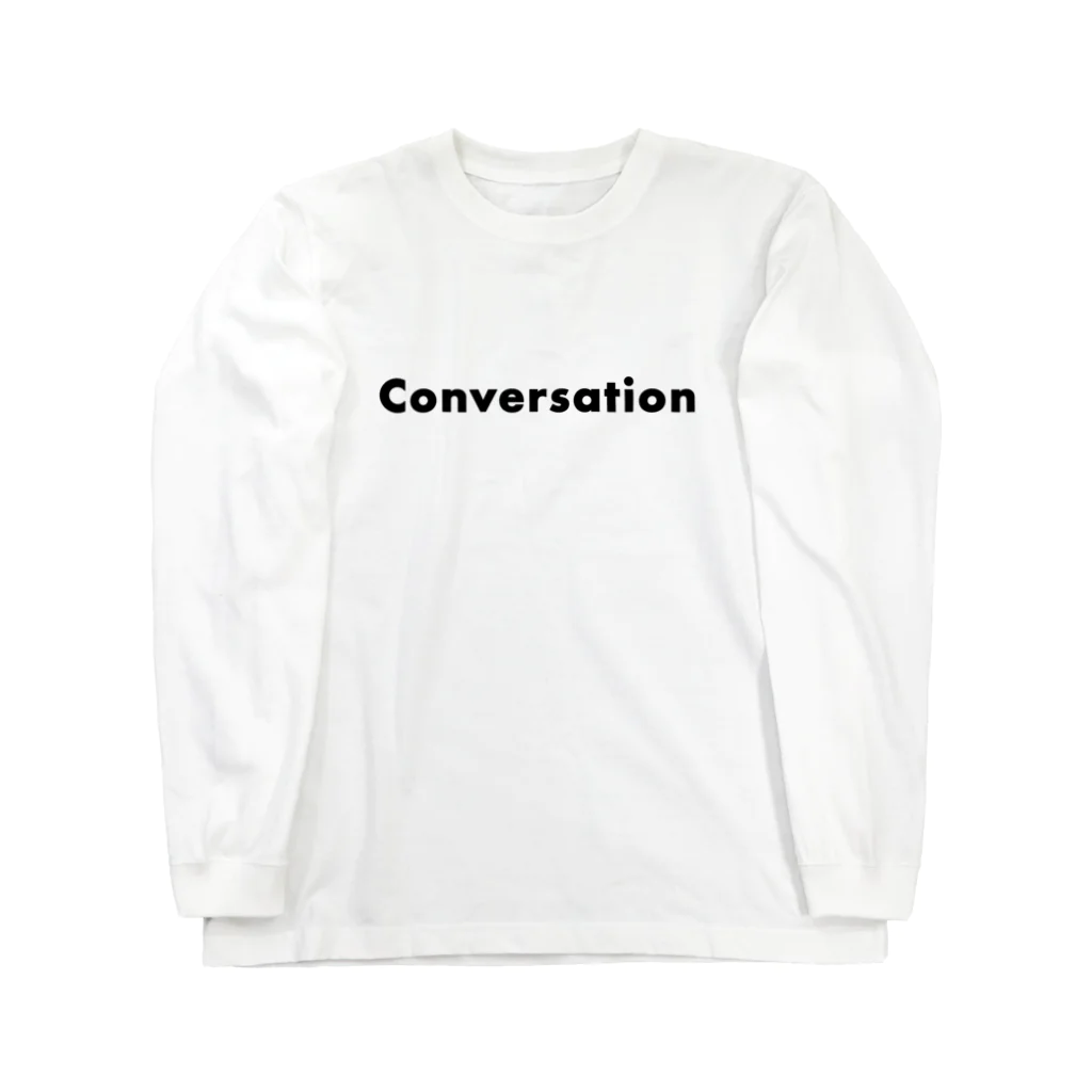 烏屋-からすや-のAnagrams-Conversation↔Voices rant on- ロングスリーブTシャツ