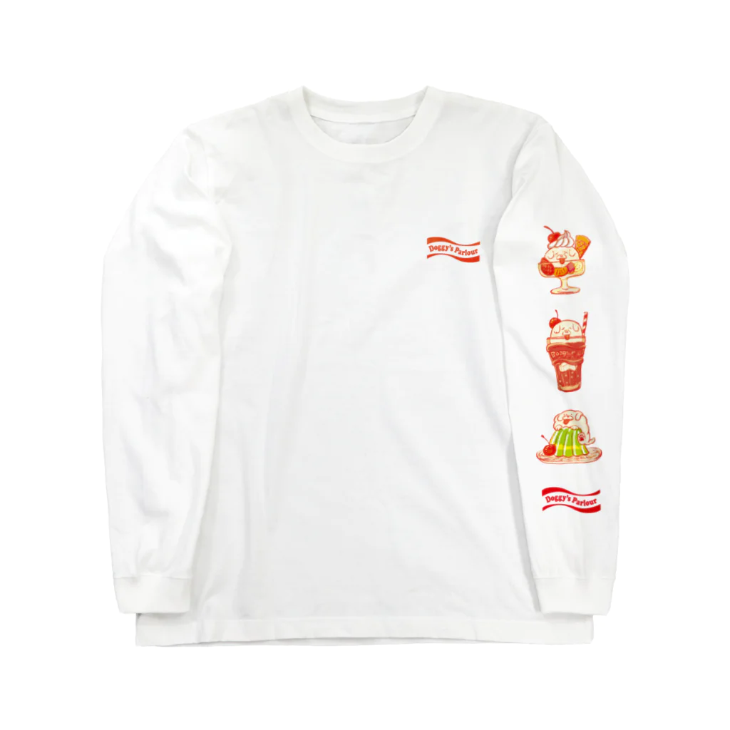 SATONOEのDoggy's Parlour Long Sleeve T-Shirt