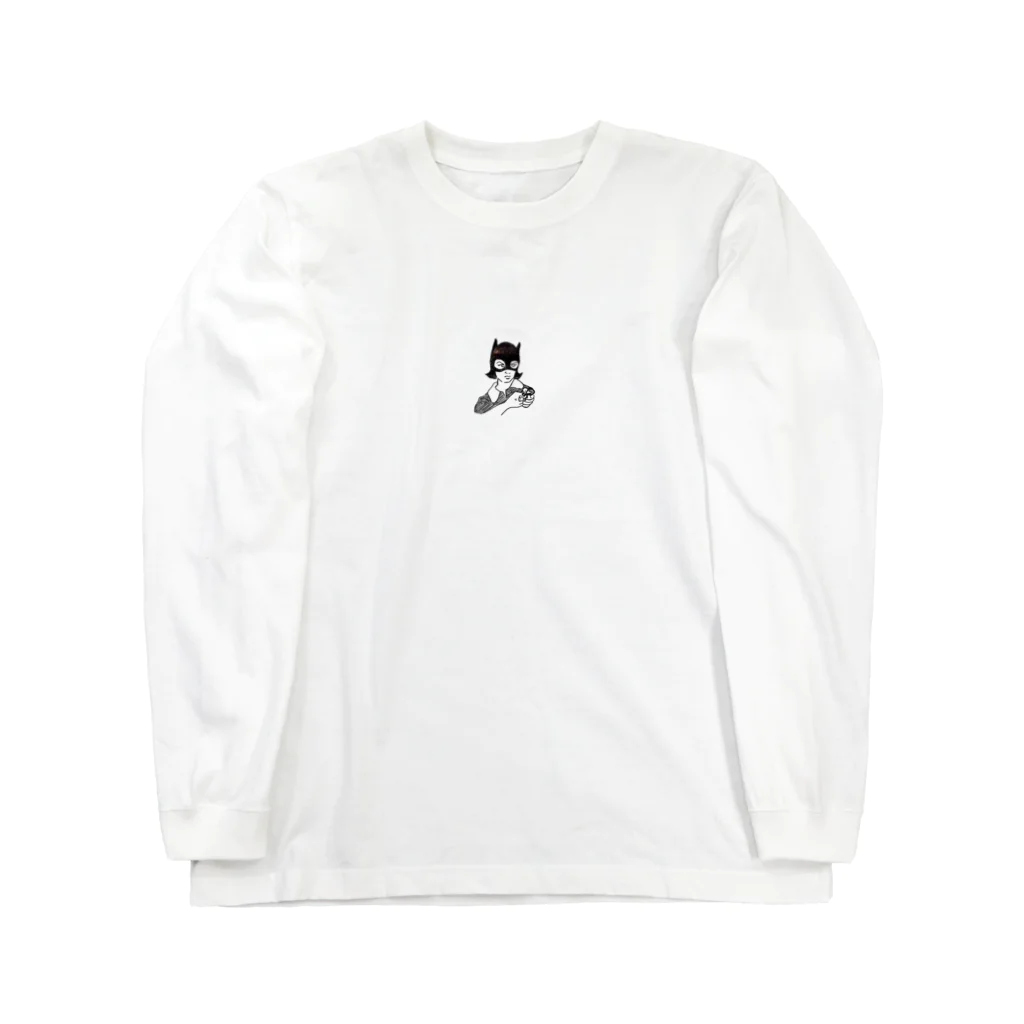 nosebleedのバットガールロングT-シャツ Long Sleeve T-Shirt