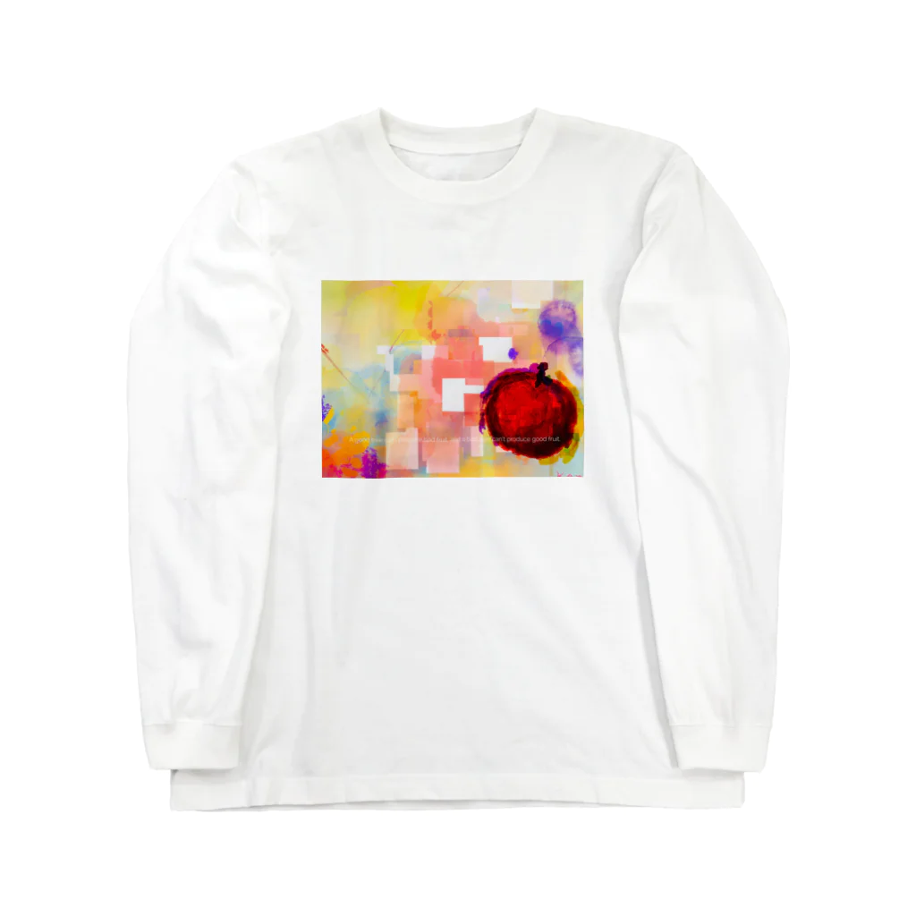 St.SKのアップル Long Sleeve T-Shirt