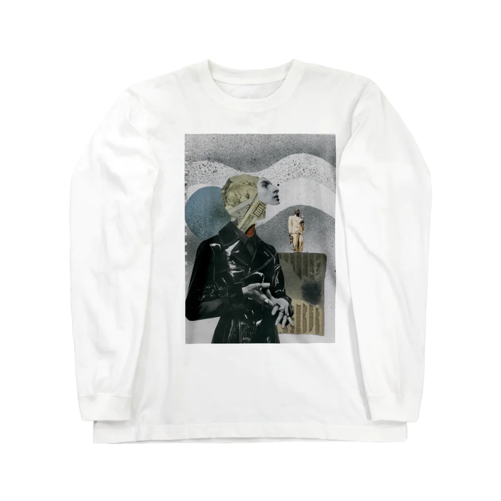 402ROOMのコラージュロンT Long Sleeve T-Shirt