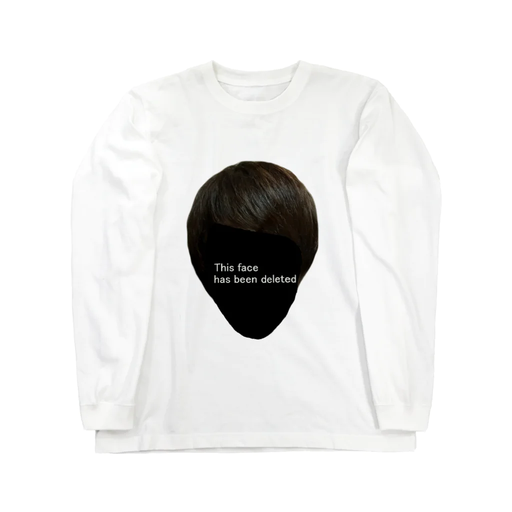 かんなぽー、のこの顔は削除されました Long Sleeve T-Shirt