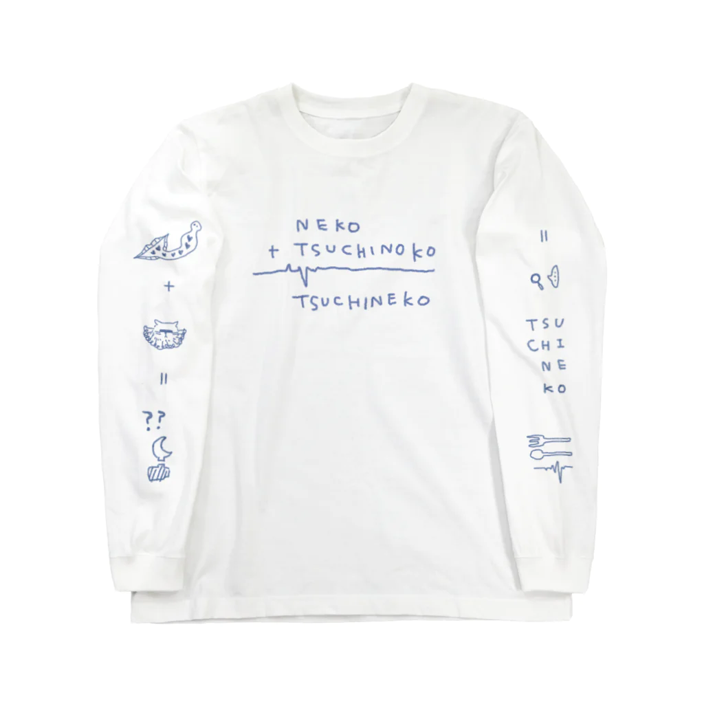 LIP,R.I.P.のつちねこ ロングスリーブTシャツ