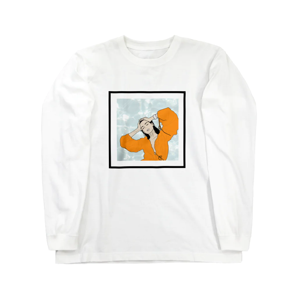 OCHIYASのorange pool ロングスリーブTシャツ