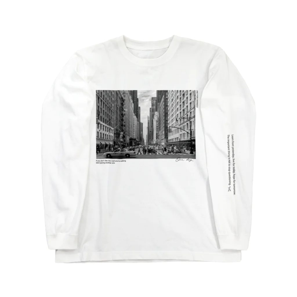 OCBのCITYグラフィックプリント Long Sleeve T-Shirt