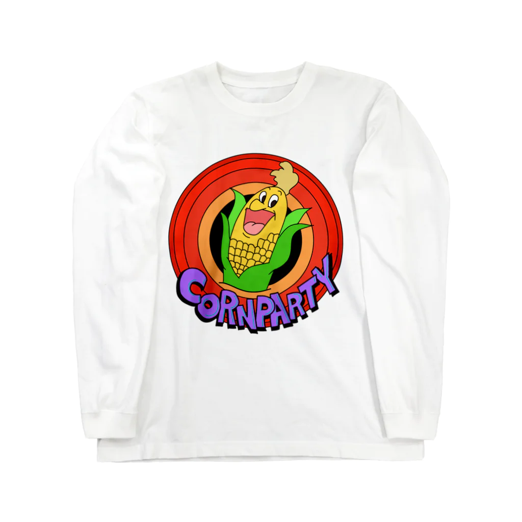 angel22のAngel】 🌽CORN PARTY🌽 ロングスリーブTシャツ