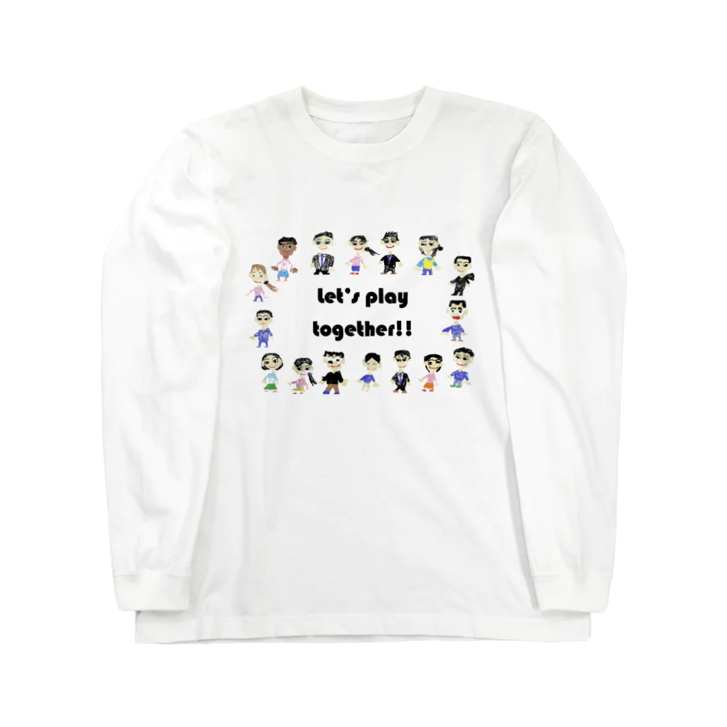 t-coolのLet's play together!! Long Sleeve T-Shirt