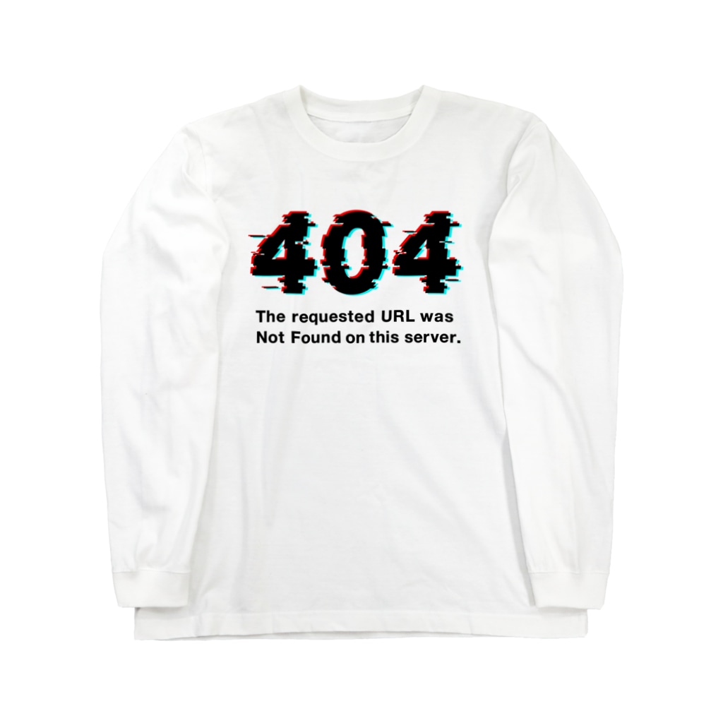 インターネットクラブの404 Not Found Long Sleeve T-Shirt
