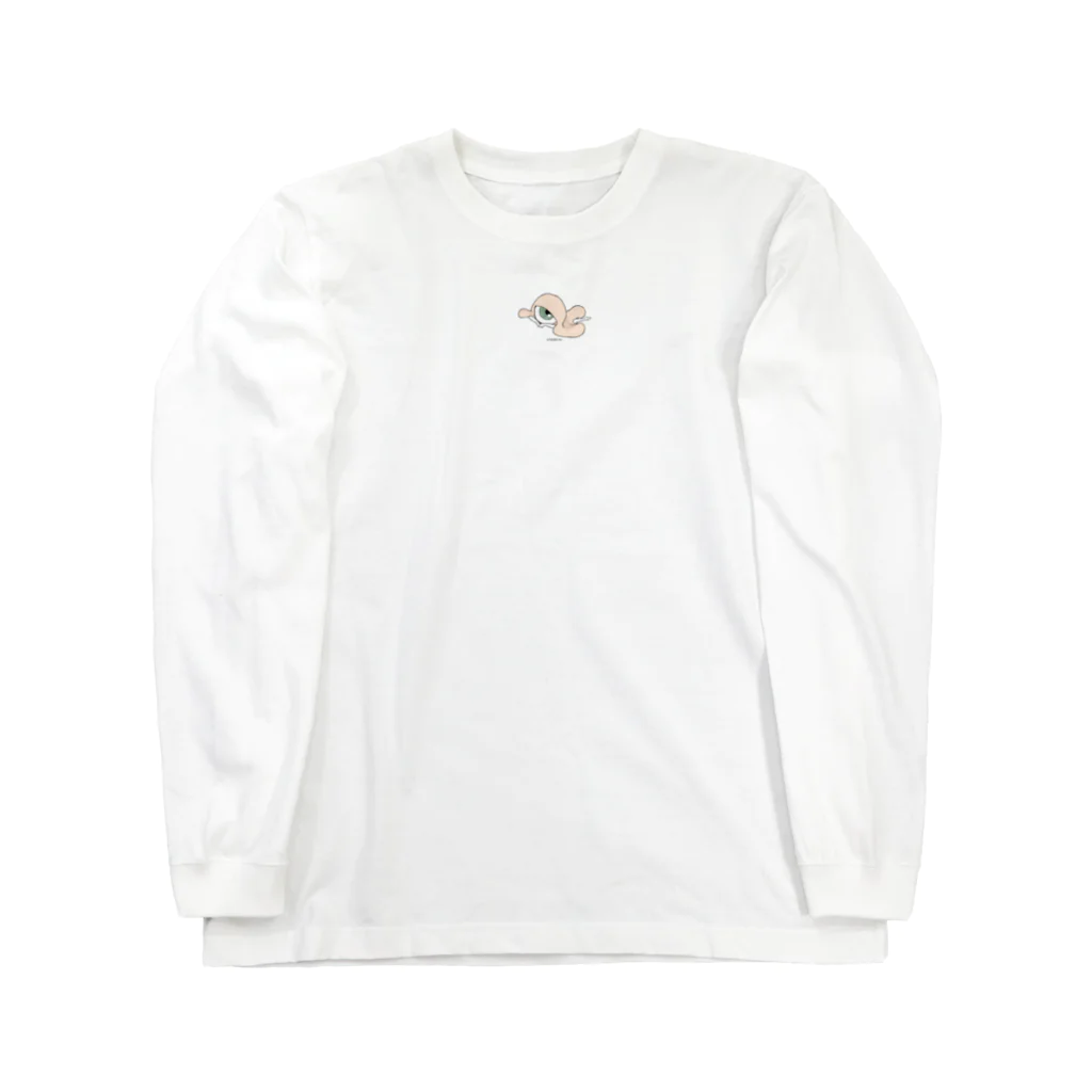 UTSURO inc.のうつろちゃんキャラTシャツ（ベージュ） Long Sleeve T-Shirt