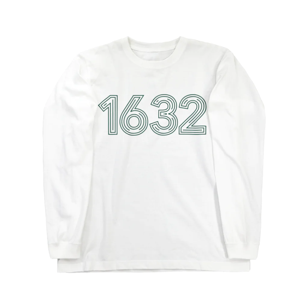 1632のLONG SLEEVE LOGO-T ロングスリーブTシャツ