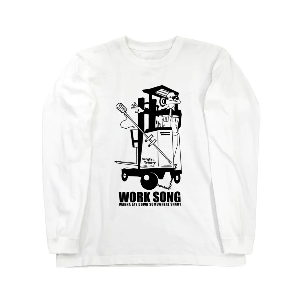 mosmos storeのWORK SONG -black- ロングスリーブTシャツ