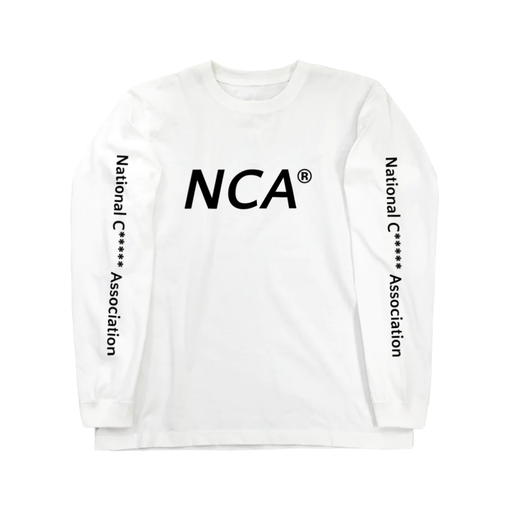 おじのNCA®︎ ホワイト ロングスリーブTシャツ