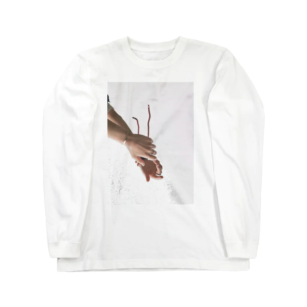 He nor Sheのskyhand_film Long Sleeve T-Shirt