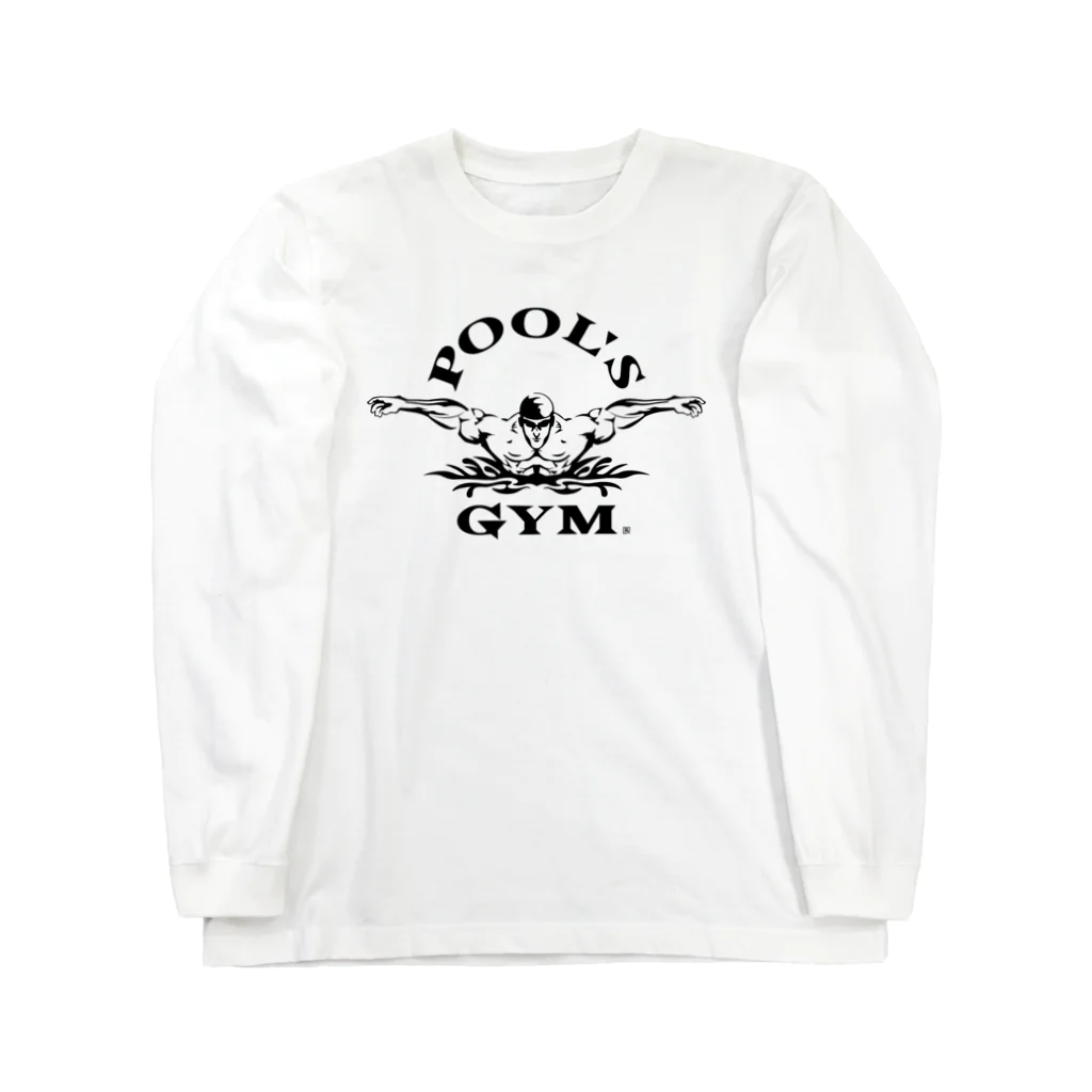 ロッキンプールのPOOL'S GYM ロングスリーブTシャツ