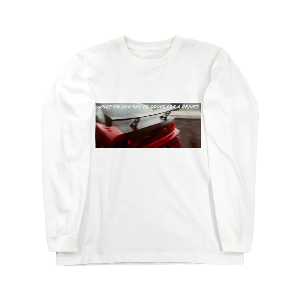 Car Life+のNISSAN 180SXプリント ロングスリーブTシャツ