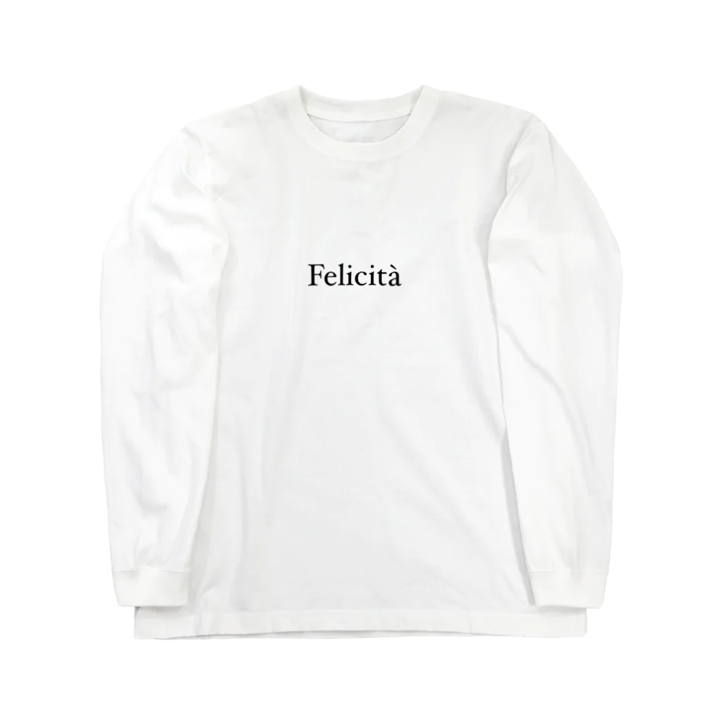 FelicitaのシンプルロンT ロングスリーブTシャツ