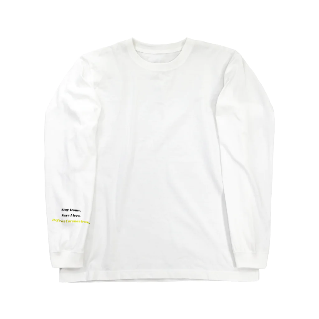 STAY_HOMEのSTAY_HOME_WH Long Sleeve T-Shirt