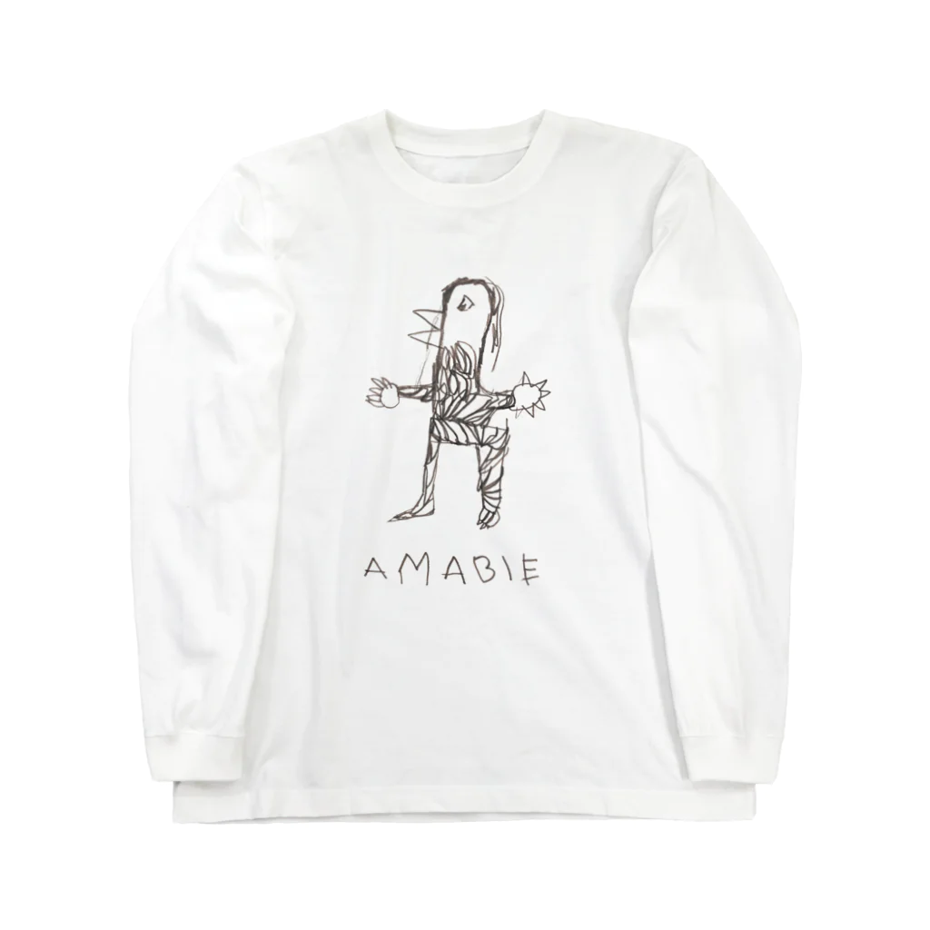 akiyabeのamabie ロングスリーブTシャツ